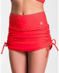 Rental for MISS AMERICA RUCHED SKIRT IN Adult Medium (skirt only)