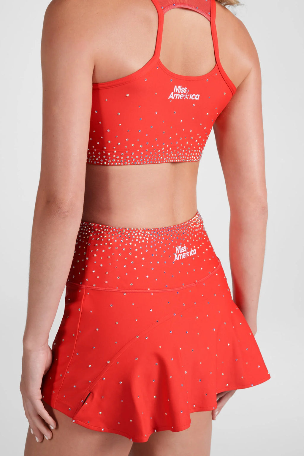Rental for MISS AMERICA SKIRT IN CROWNWORTHY Adult Small (skirt only)