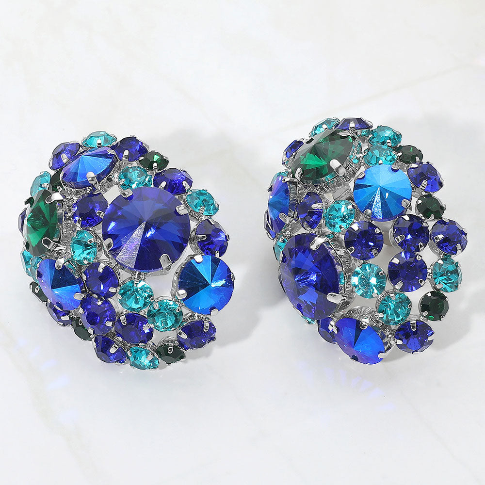 The Emily- Royal and Aqua Blue