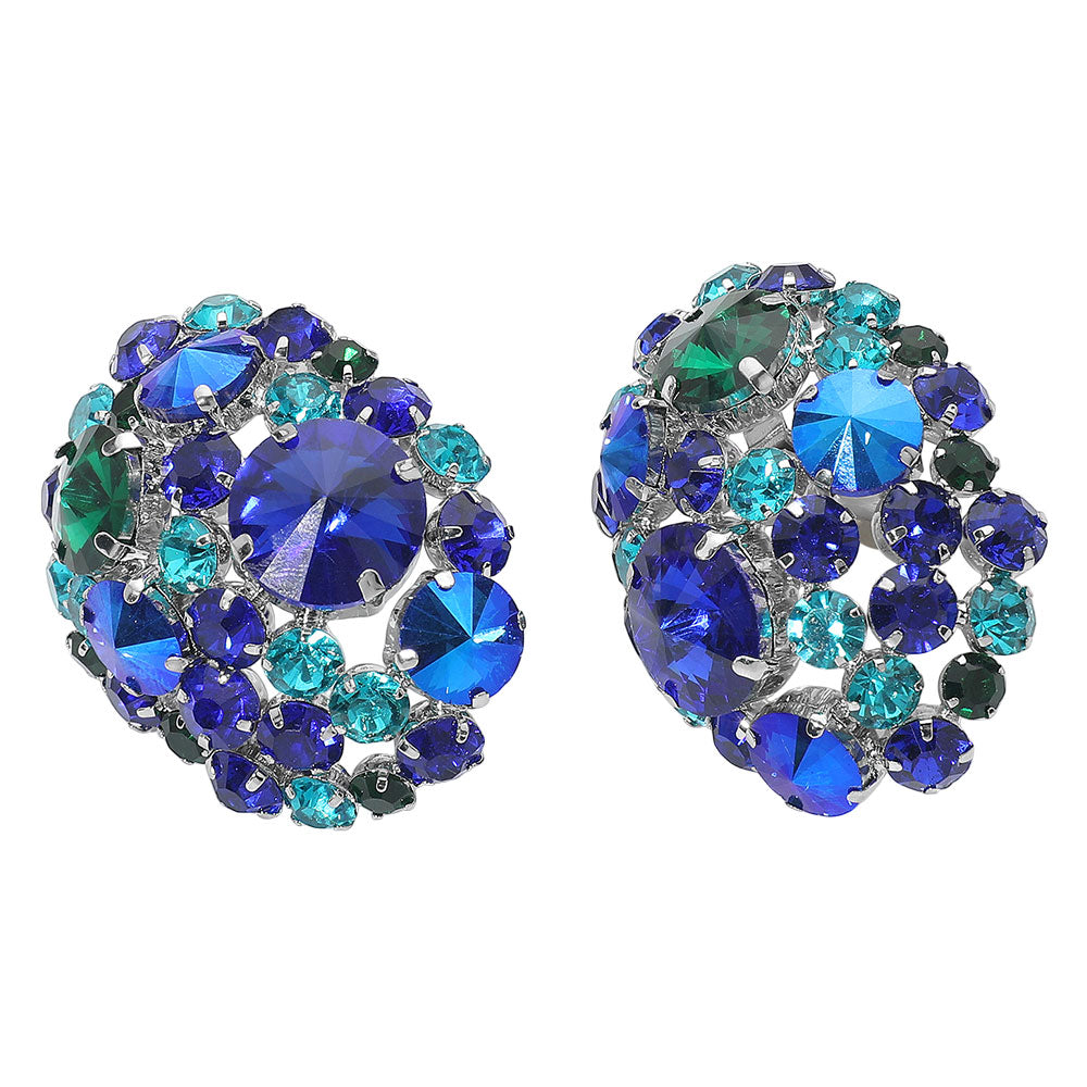The Emily- Royal and Aqua Blue