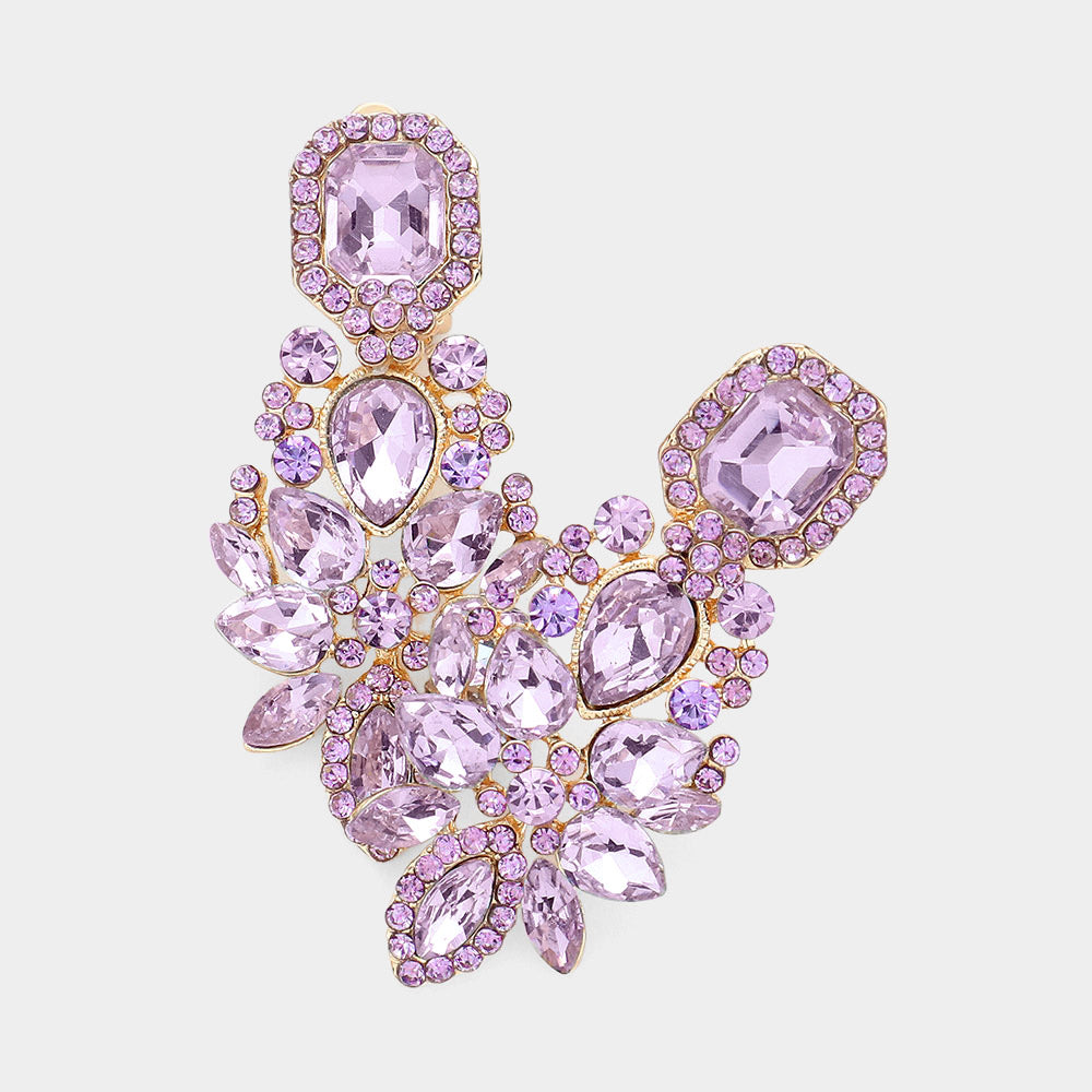 The Lauren- Lavender Clip