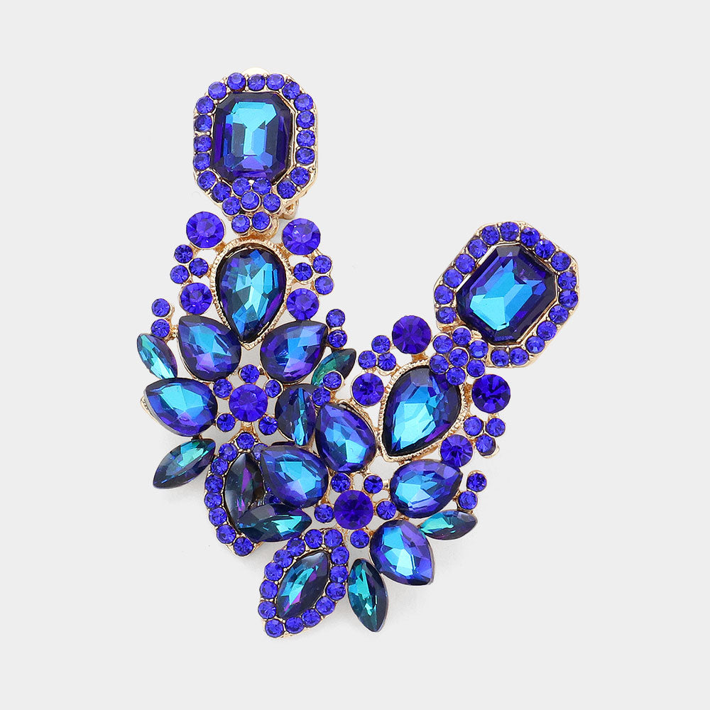 The Lauren- Blue Clip