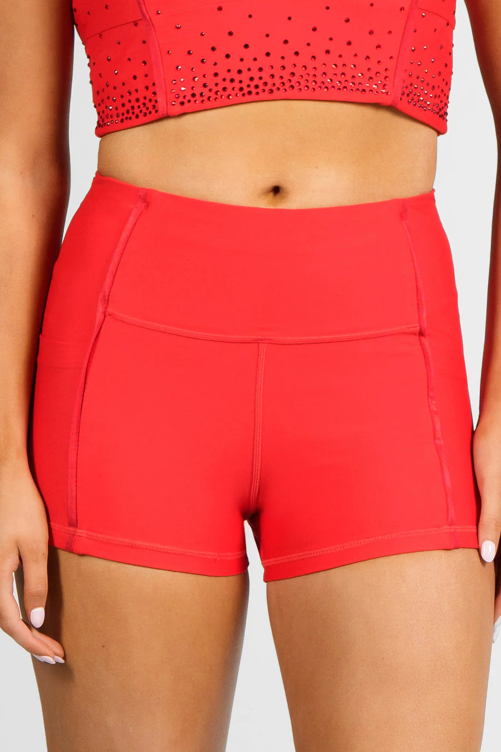 Rental for MISS AMERICA COMPRESSION SHORTS Adult Small (bottoms only)