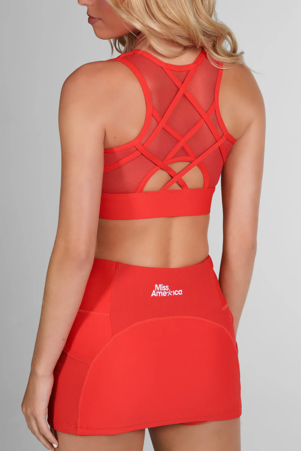 Rental for MISS AMERICA SKIRT IN REGENT RED Adult LARGE (skirt only)